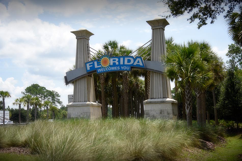 FDOT Welcome Center CHW provided landscape engineering