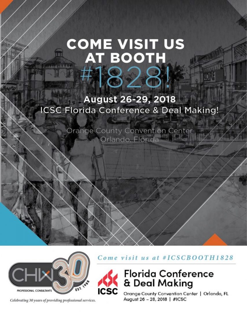 CHW Professional Consultants ICSC Florida Conference and Deal Making