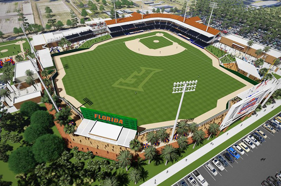 University of Florida UAA Florida Ballpark. CHW provided transportation engineering, civil engineering, land surveyor, and landscape architecture services