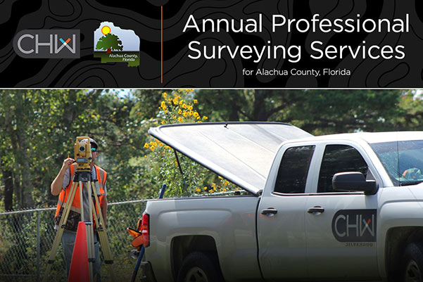 CHW Awarded Alachua County Annual Surveying Contract