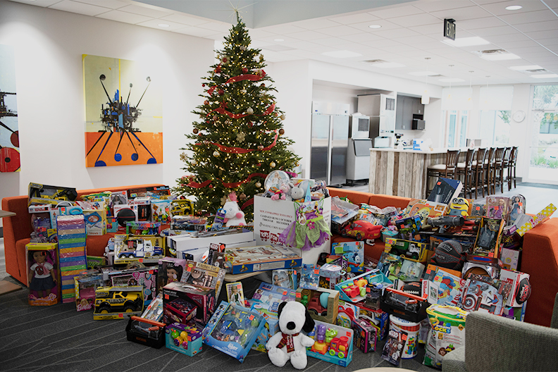 CHW Toys for Tots Donations