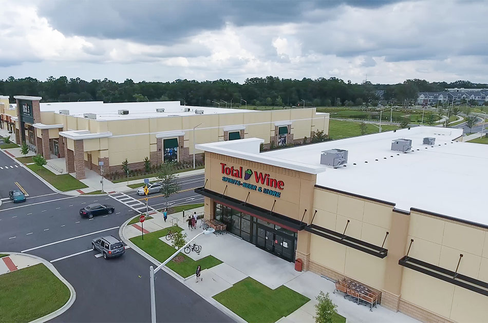 Total Wine CHW provided landscape architecture services for this building in Gainesville, Florida