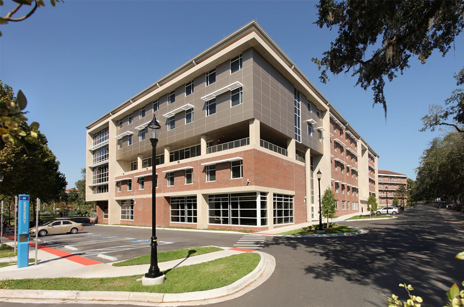 UF Cypress Hall. CHW provided civil engineering services for this project.