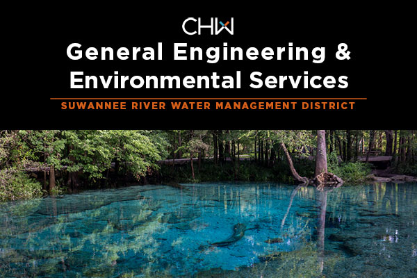 CHW was recently awarded the SWRMD Continuing Services Contract for general engineering and environmental services