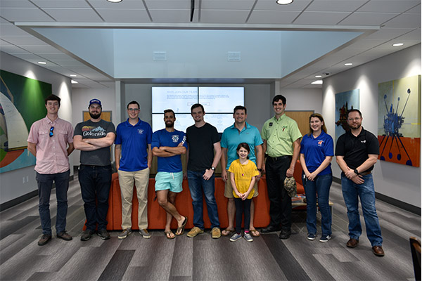 University of Florida Geomatics Students at the CHW Headquarters in Alachua, Florida