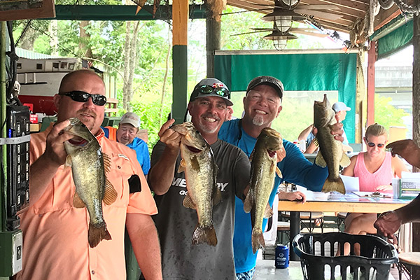 CHW at the annual Clay Builders Fishing Tournament