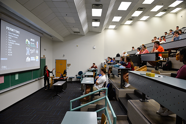 CHW Presentation at UF Introduction to Civil Engineering class