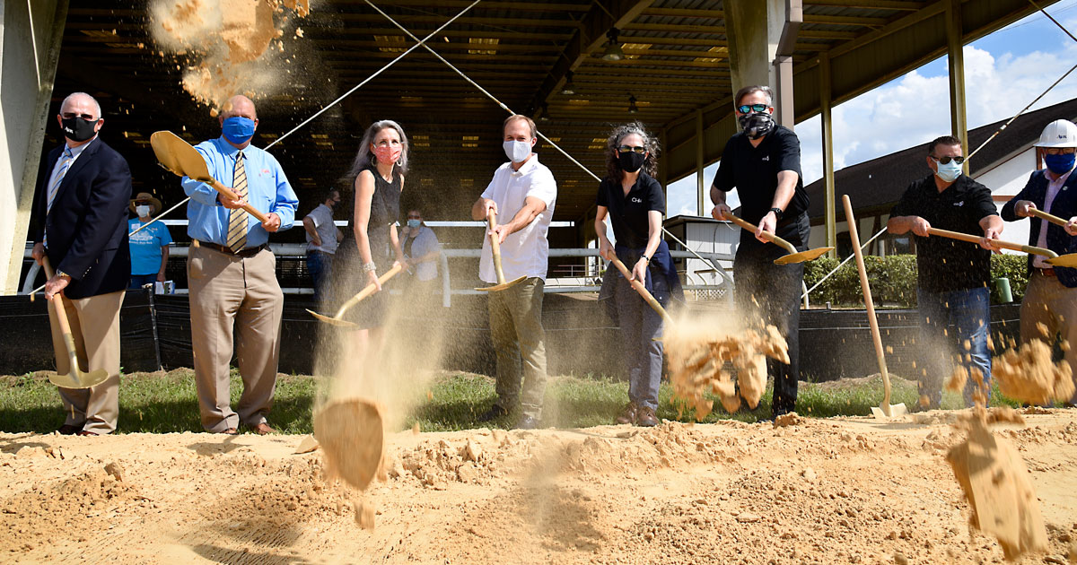 Ground Breaking at Alachua County Agriculture and Equestrian Center