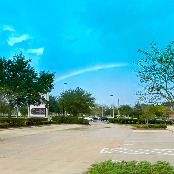 Rainbow at the CHW Jacksonville Office