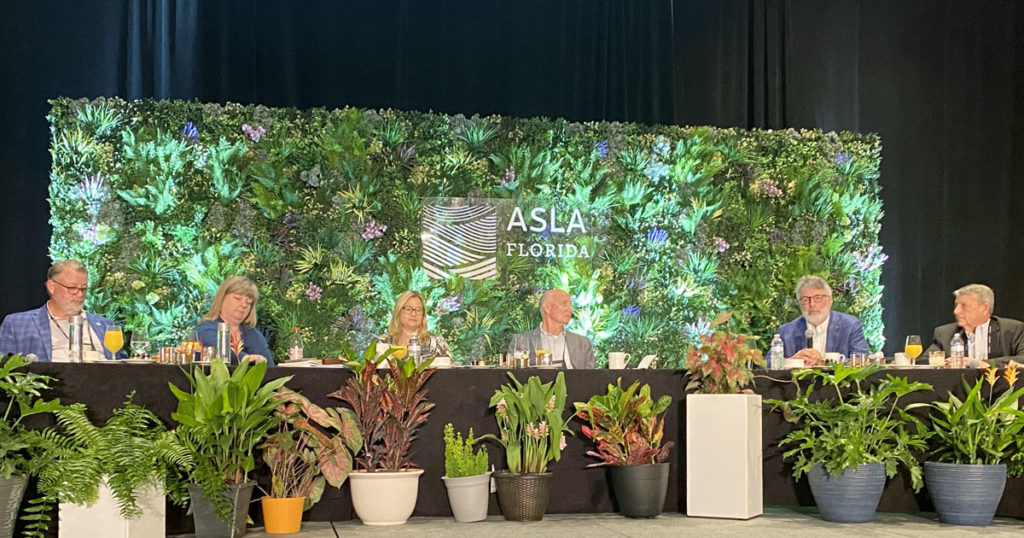 Last week, our Policy Guru and Vice President, E.J. Bolduc III, joined the ASLA Florida Chapter and 450 of our closest friends at the 2021 #WalktheWalk Conference for a “GAC Laws + Rules Get Up To Date” session.