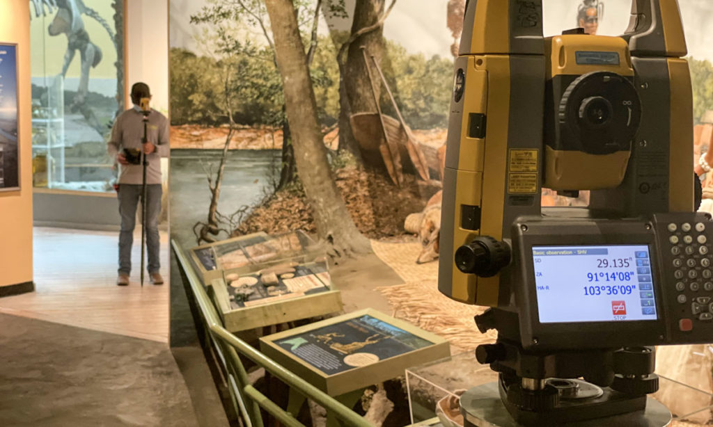 The CHW Surveying + Mapping team performed a High-Density Topographic Survey at the Florida Museum of Natural History in Gainesville, Florida 