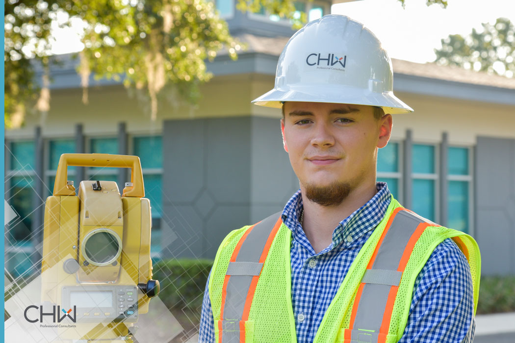 Luke Howe joins the CHW Surveying + Mapping team as Instrument Person