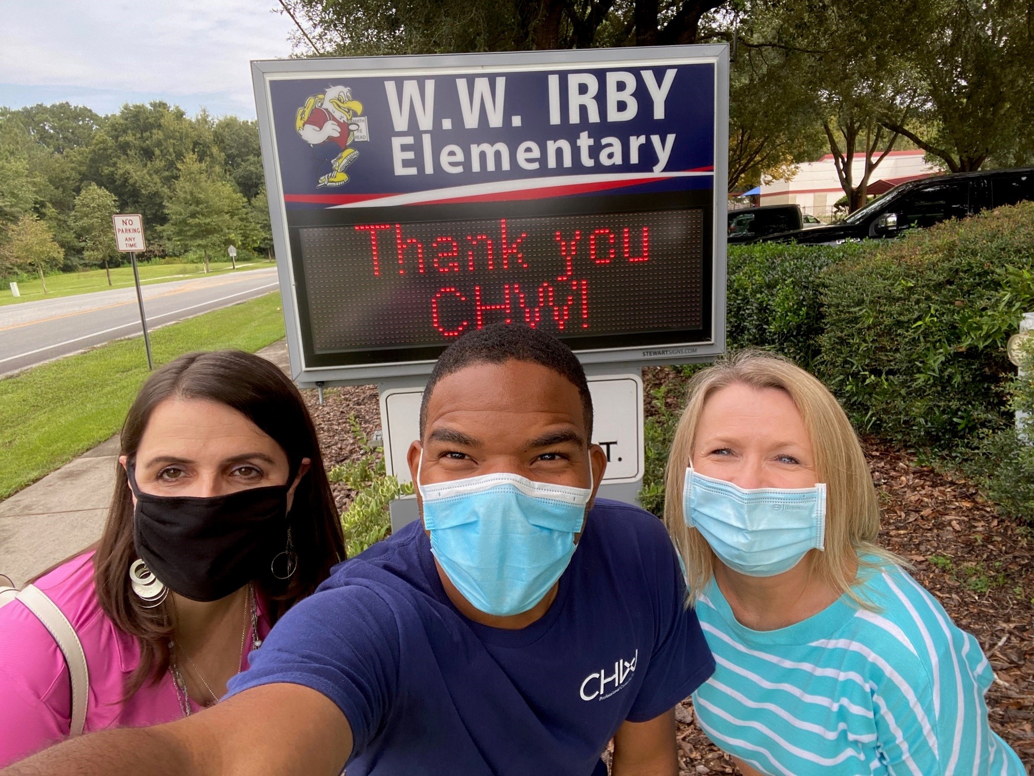 Irby Elementary Pen Drive and Lunch