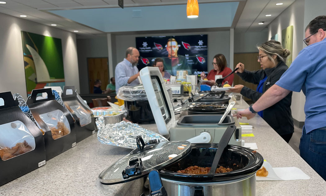 CHW Hosts Beat the Directors Chili Cook-Off