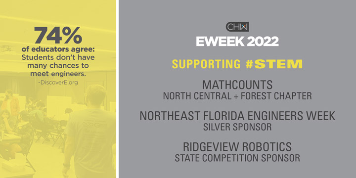 CHW Support STEM industry and young engineers across Florida.