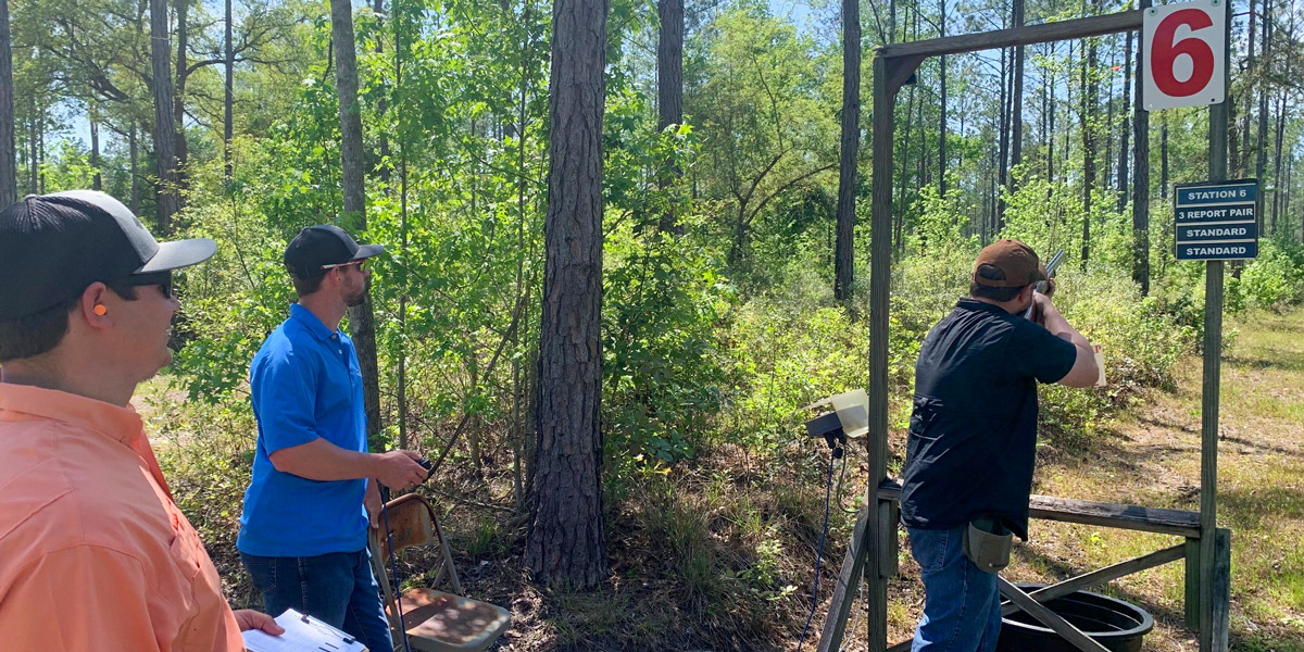 CHW joins UF/IFAS School of Forest, Fisheries, and Geomatics Sciences Clay Shoot