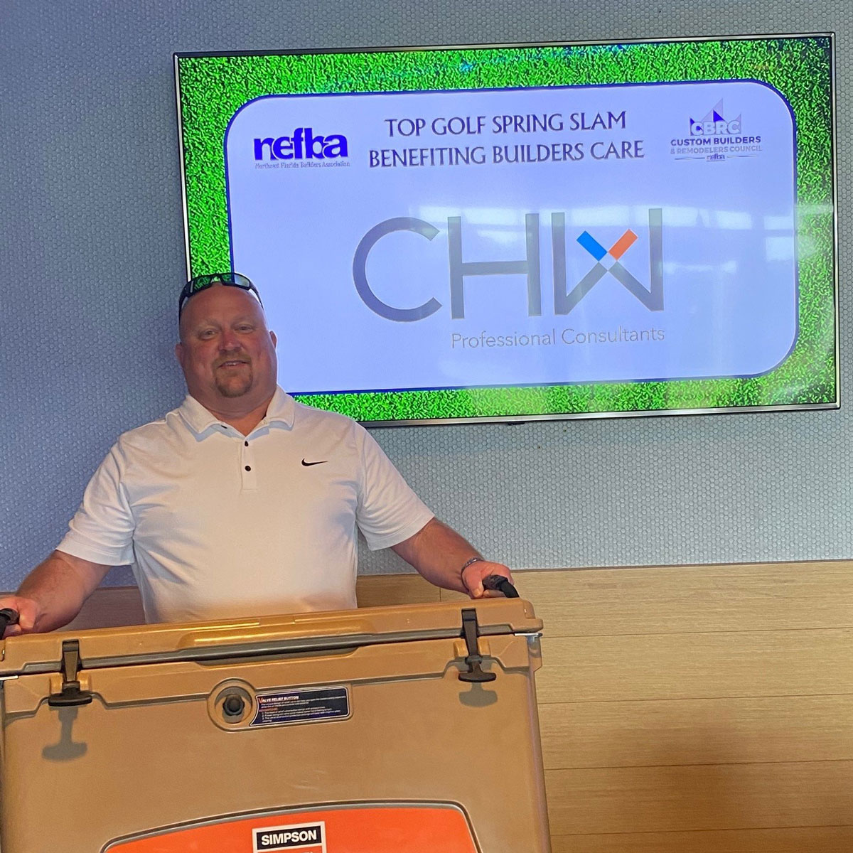 CHW Supports NEFBA Top Golf Spring Slam as Silver Sponsor
