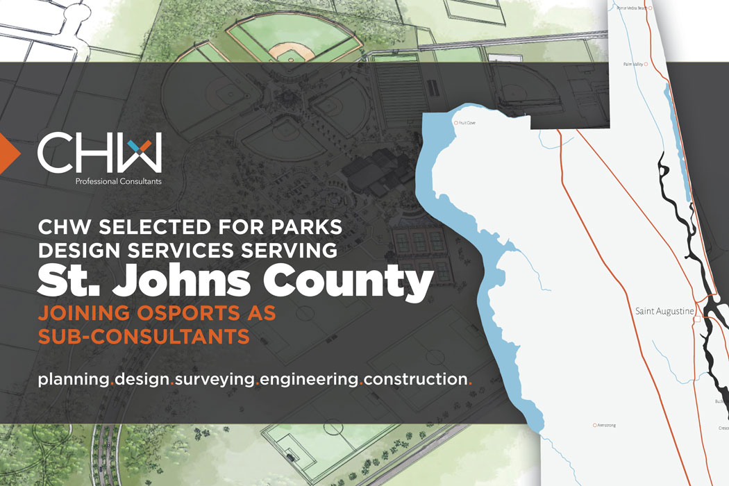 CHW Selected for St. Johns County Parks Design Services