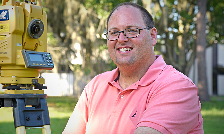Josh Campbell Engineering Land Surveying + Mapping Instrument Person Florida Jacksonville