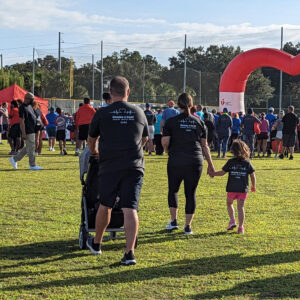 CHW steps for healthy hearts at the 2022 Alachua Heart Walk